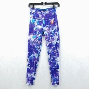 Peloton X With Leggings‎ Womens Small Blue Moves High Rise Reversable Activewear